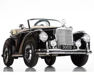 Pojazdy elektryczne dla dzieci - Samochód Na Akumulator Mercedes 300S Czarny Lakier /ls618 - miniaturka - grafika 1