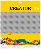 Klocki - PŁYTKA SZARA - konstrukcyjna klocki płytki 32x32 duża - miniaturka - grafika 1