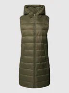 Kamizelki męskie - Kamizelka pikowana z kapturem - miniaturka - grafika 1