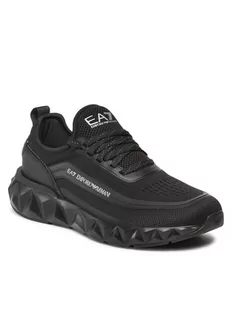EA7 Emporio Armani Sneakersy X8X106 XK262 N763 Czarny - Sneakersy męskie - miniaturka - grafika 1
