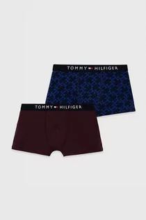 Majtki dla dzieci - Tommy Hilfiger bokserki dziecięce 2-pack kolor granatowy - grafika 1