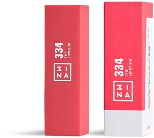 3INA MAKEUP 3INA Makeup - Vegan - Cruelty Free - The Lipstick 334 - długotrwała pomadka do ust - matowa pomadka - wodoodporna - mocno pigmentowana pomadka - żywy róż - matowana The Lipstick 334 - Szminki - miniaturka - grafika 2