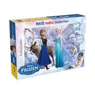 Puzzle - Lisciani Puzzle dwustronne Maxi 108 Frozen - miniaturka - grafika 1