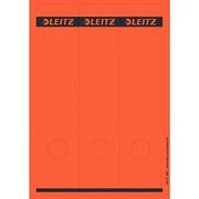 Etykiety do drukarek - Esselte Leitz 16870025 etykiety na kręgosłup, samoprzylepne/PC/papier/długie/szerokie opakowanie 75 sztuk czerwonych - miniaturka - grafika 1