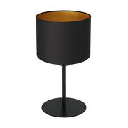 Lampy stojące - Luminex Arden 3496 Lampa stołowa lampka 1x60w E27 czarny/złoty - miniaturka - grafika 1