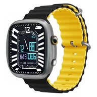 Akcesoria do smartwatchy - Pasek DEVIA Deluxe Sport6 do Apple Watch (38/40/41mm) Czarno-żółty - miniaturka - grafika 1