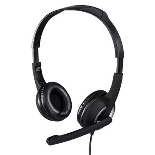 Hama Essential HS 300 czarne (S-MC-829-ALIEN) - Słuchawki - miniaturka - grafika 1