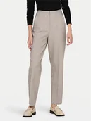 Spodnie damskie - ONLY Chinosy Raven 15298565 Beżowy Regular Fit - miniaturka - grafika 1