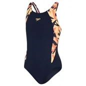 Stroje kąpielowe - Speedo Hyperboom Splice kostium kąpielowy dla dziewczynek i dziewcząt - miniaturka - grafika 1