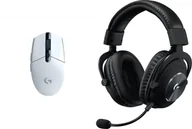 Myszki - Logitech G305 Lightspeed Biała 910-005291 + G Pro X Czarne 981-000818 - miniaturka - grafika 1
