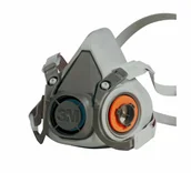 Maseczki ochronne i antywirusowe - Półmaska wielokrotnego użytku 3M™ 6200 7000146847 - miniaturka - grafika 1