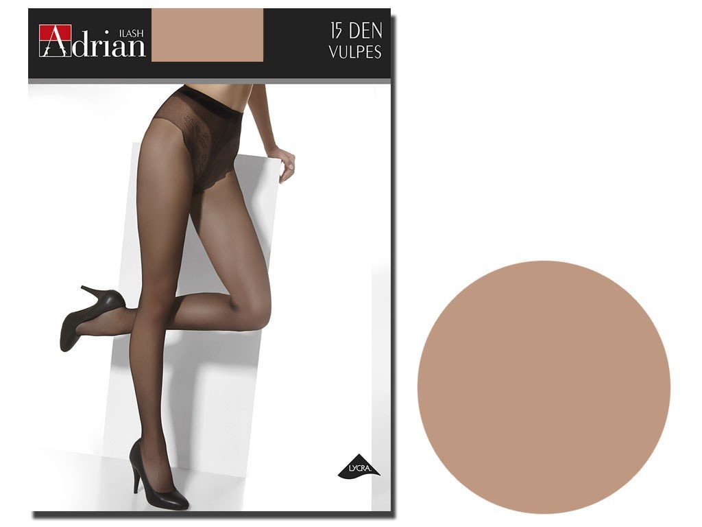 Rajstopy 15 Den Gładkie Adrian Vulpes Natural 2