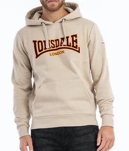 Bluza LONSDALE CLASSIC beżowa kaptur-XXL - Bluzy męskie - miniaturka - grafika 1
