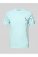 Koszulki męskie - T-shirt z wyhaftowanym detalem model JEPPE - Blend - miniaturka - grafika 1