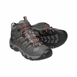 Buty trekkingowe męskie KEEN KOVEN MID WP - Buty trekkingowe męskie - miniaturka - grafika 2