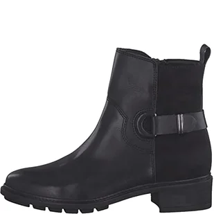 Tamaris Damskie sztyblety 1-25327-29, czarne, rozmiar 38 UE - Botki damskie - miniaturka - grafika 1