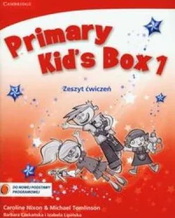 Nixon Caroline, Tomlinson Michael, Czekańska Barbara, Lipińska Izabela Primary Kid's Box  1 Zeszyt ćwiczeń + CD - Podręczniki dla liceum - miniaturka - grafika 1