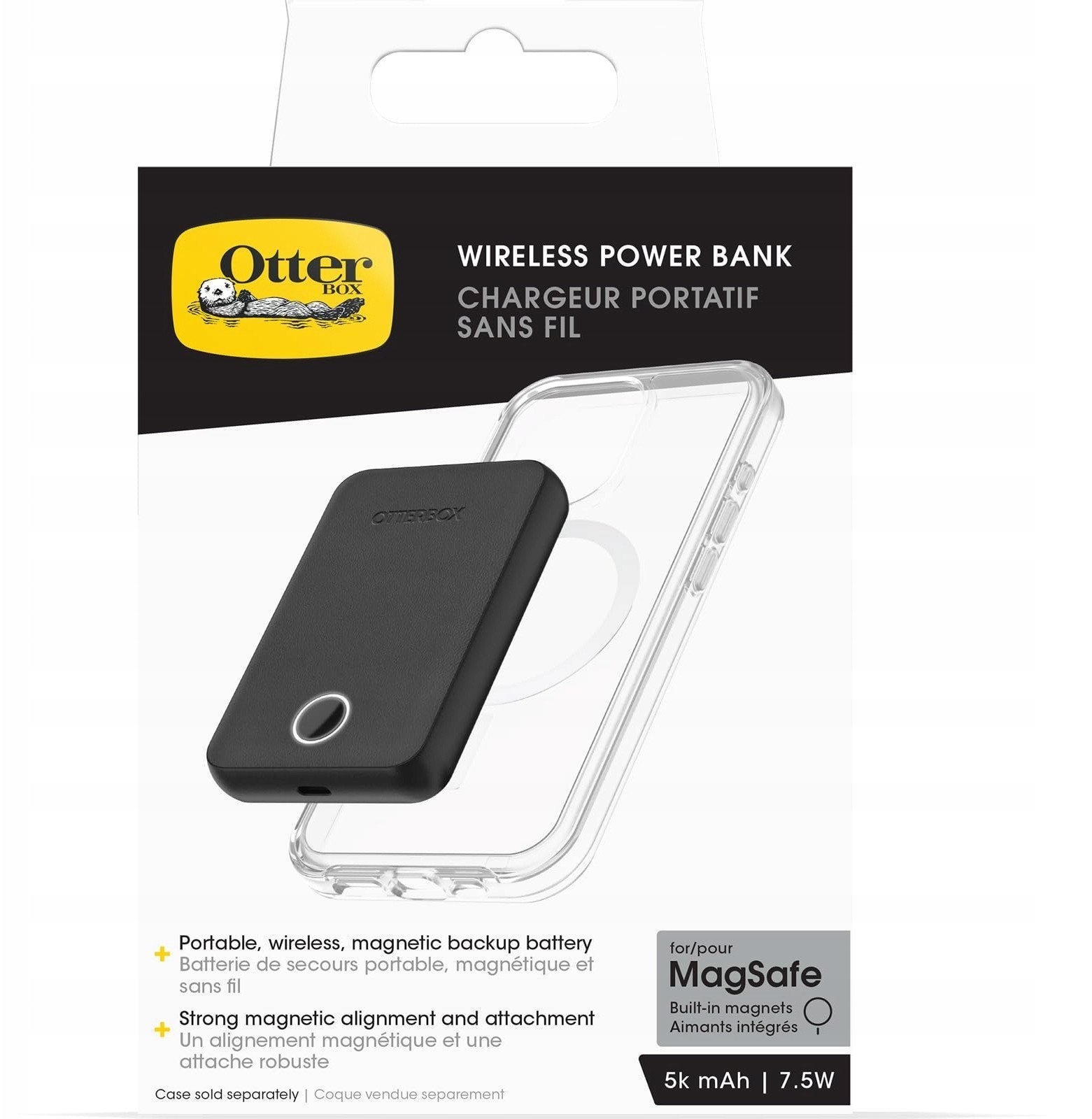 OtterBox Wireless -MagSafe 5K MAH 7.5W USB-C black