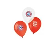 Balony i akcesoria - Balony lateksowe FC Bayern Monachium, 6 szt. - miniaturka - grafika 1