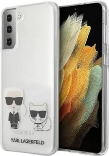 Karl Lagerfeld Etui HC Karl & Choupette Galaxy S21 Plus, przezroczyste 3666339003357 - Etui i futerały do telefonów - miniaturka - grafika 2