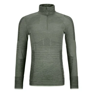 Ortovox 230 Competition Zip Neck, damski, zielony - Koszulki sportowe damskie - miniaturka - grafika 1