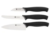 Noże kuchenne - Fiskars Zestaw 3 noży, 2 rodzaje (Uniwersalny) - miniaturka - grafika 1