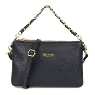 Torebki damskie - Torebka Skórzana Vezze Carta Granatowa - miniaturka - grafika 1