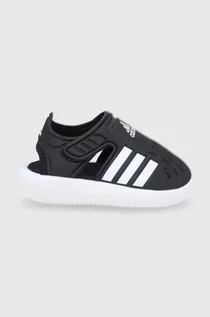 Buty dla chłopców - adidas sandały dziecięce GW0391 kolor czarny - grafika 1