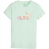 Koszulki i topy damskie - Koszulka damska Puma ESS+ Summer Daze Tee miętowa 679921 88 XS - miniaturka - grafika 1