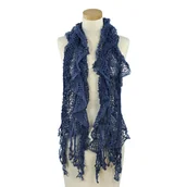 Apaszki i szaliki damskie - Szal Flounce - miniaturka - grafika 1