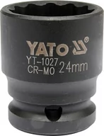 Nasadki do elektronarzędzi - Yato nasadka udarowa do piast 12-kątna 1/2x24mm YT-1027 - miniaturka - grafika 1