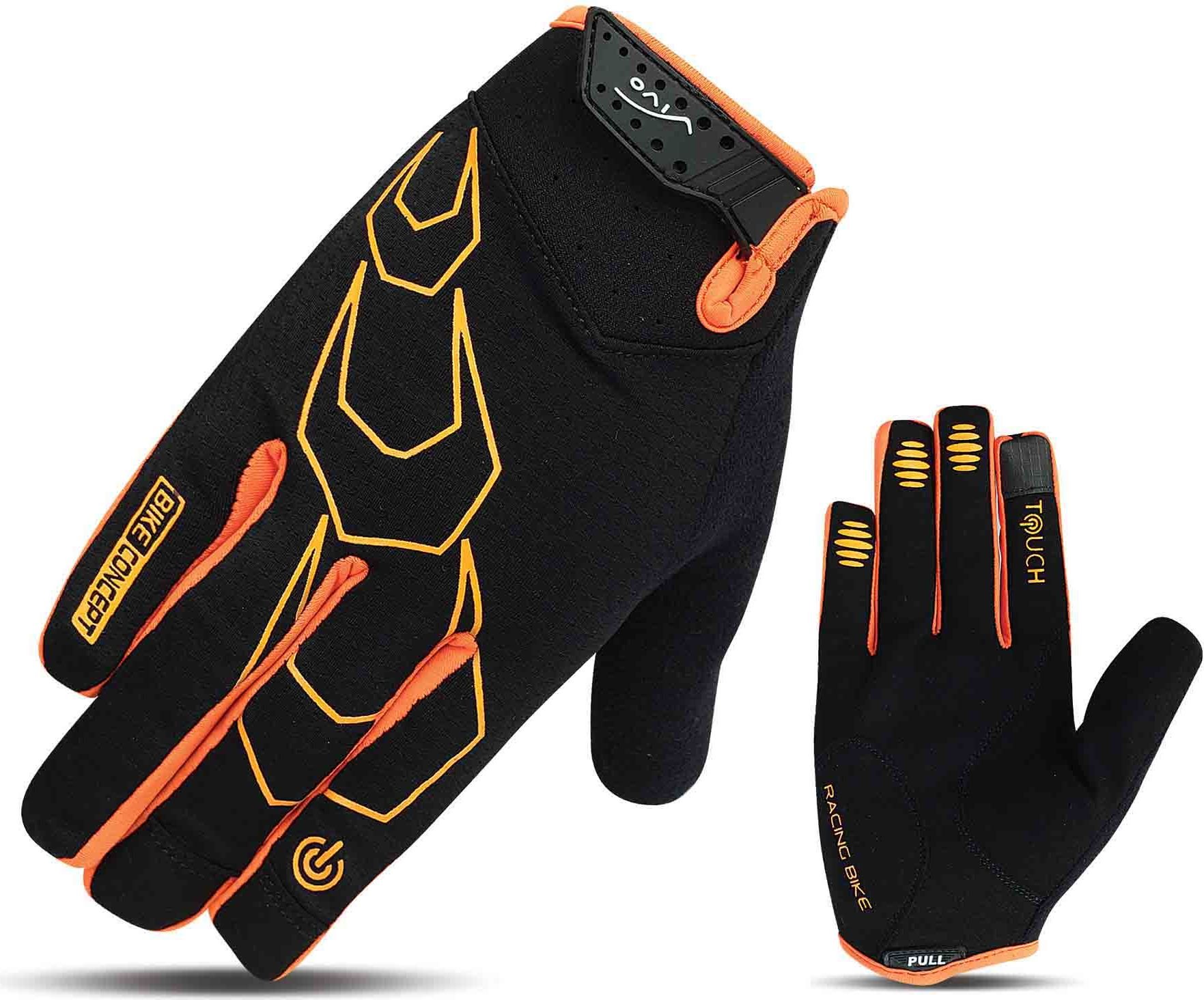 Vivo Rękawiczki rowerowe SB-05-9517-A czarno-pomarańczowe r. XXL 4962548