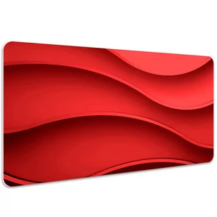 Podkładka na biurko Abstrakcja w kolorze czerwonym 100x50 cm - Podkładki na biurko - miniaturka - grafika 1