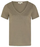 Koszulki i topy damskie - Morgan Damska koszulka Dlina, tymianek., XS - miniaturka - grafika 1