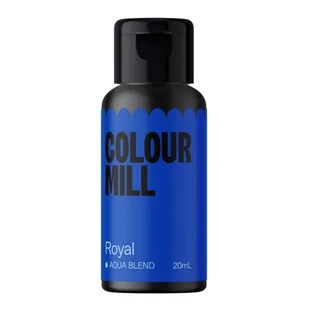Barwnik spożywczy wodny Colour Mill Royal - NIEBIESKI 20ml - Dodatki do ciast w proszku - miniaturka - grafika 1