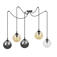 Lampy sufitowe - Emibig GIGI 5 BL MIX 939/5 lampa wisząca 5x40W/E14 IP20 939/5 - miniaturka - grafika 1
