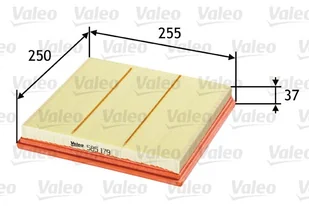 Filtr powietrza Valeo 585179 - Filtry powietrza - miniaturka - grafika 1