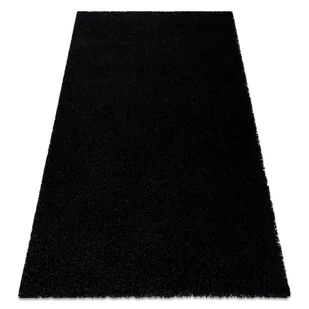 Dywan DYWANY ŁUSZCZÓW SOFFI shaggy 5cm czarny, 160x220 cm - Dywany - miniaturka - grafika 1
