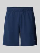 Spodenki męskie - Szorty o kroju regular fit z nadrukiem z logo - miniaturka - grafika 1