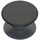 Uchwyty samochodowe do telefonów - PopSockets PopSockets: PopGrip Basic  wysuwana podstawa i uchwyt do smartfonów i tabletów [Top niewymienny]  czarna - miniaturka - grafika 1
