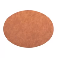Obrusy i serwetki - Pomarańczowobrązowa mata stołowa z imitacji skóry ZicZac Troja, 33x45 cm - miniaturka - grafika 1
