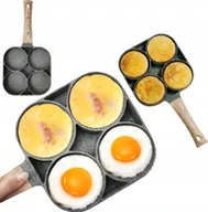 Patelnie - PATELNIA DO SMAŻENIA NA INDUKCJĘ GAZ NIEPRZYWIERAJĄCA Z CZTEREMA OTWORAMI - miniaturka - grafika 1