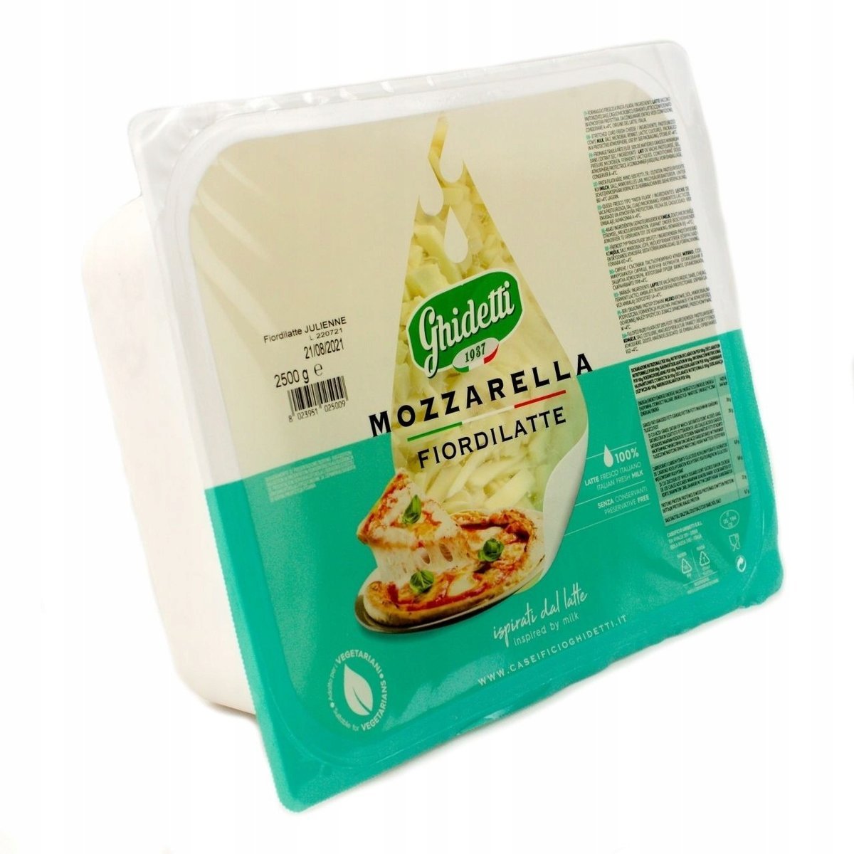 Ser Mozzarella Fior di Latte z mleka krowiego 2,5 kg