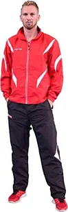 TopTen Dres fitness "Premium Quality" z czarnymi spodniami - rozm. XL = 190 cm, czerwono-biały - Koszulki i topy damskie - miniaturka - grafika 1