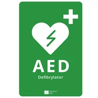 Sprzęt ratunkowy - Tablica informacyjna AED Tablica informacyjna - miniaturka - grafika 1