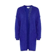 Kurtki damskie - Jalene Damska kurtka z dzianiny z dekoltem w serek i wzorem vintage, nylon, królewski niebieski, rozmiar XL/XXL, niebieski (Royal Blau), XL - miniaturka - grafika 1