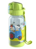 Sztućce dla dzieci - Haba Bidon "Traktor" w kolorze zielonym - 12 m+ - miniaturka - grafika 1
