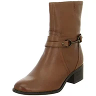 Botki damskie - Tamaris Damskie sztyblety 1-25350-29, czarne, 39 EU - miniaturka - grafika 1