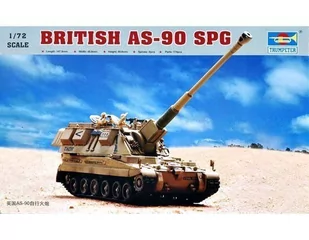 Trumpeter British AS90 SPG 07221 - Modele do sklejania - miniaturka - grafika 1