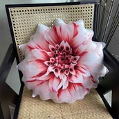 Poduszki dekoracyjne - Poduszka Kwiat Duża Dalia Poduszkownia - miniaturka - grafika 1